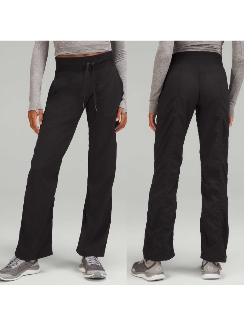 Lululemon dance studio mid rise jogger pants black full length 2